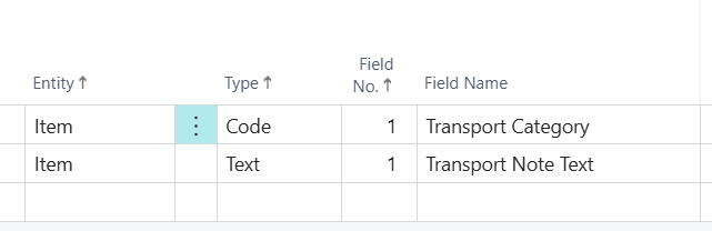 Basic Setup of Custom Fields Example